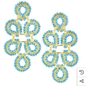 Lisi Lerch Ginger Beaded Earrings - Turquoise